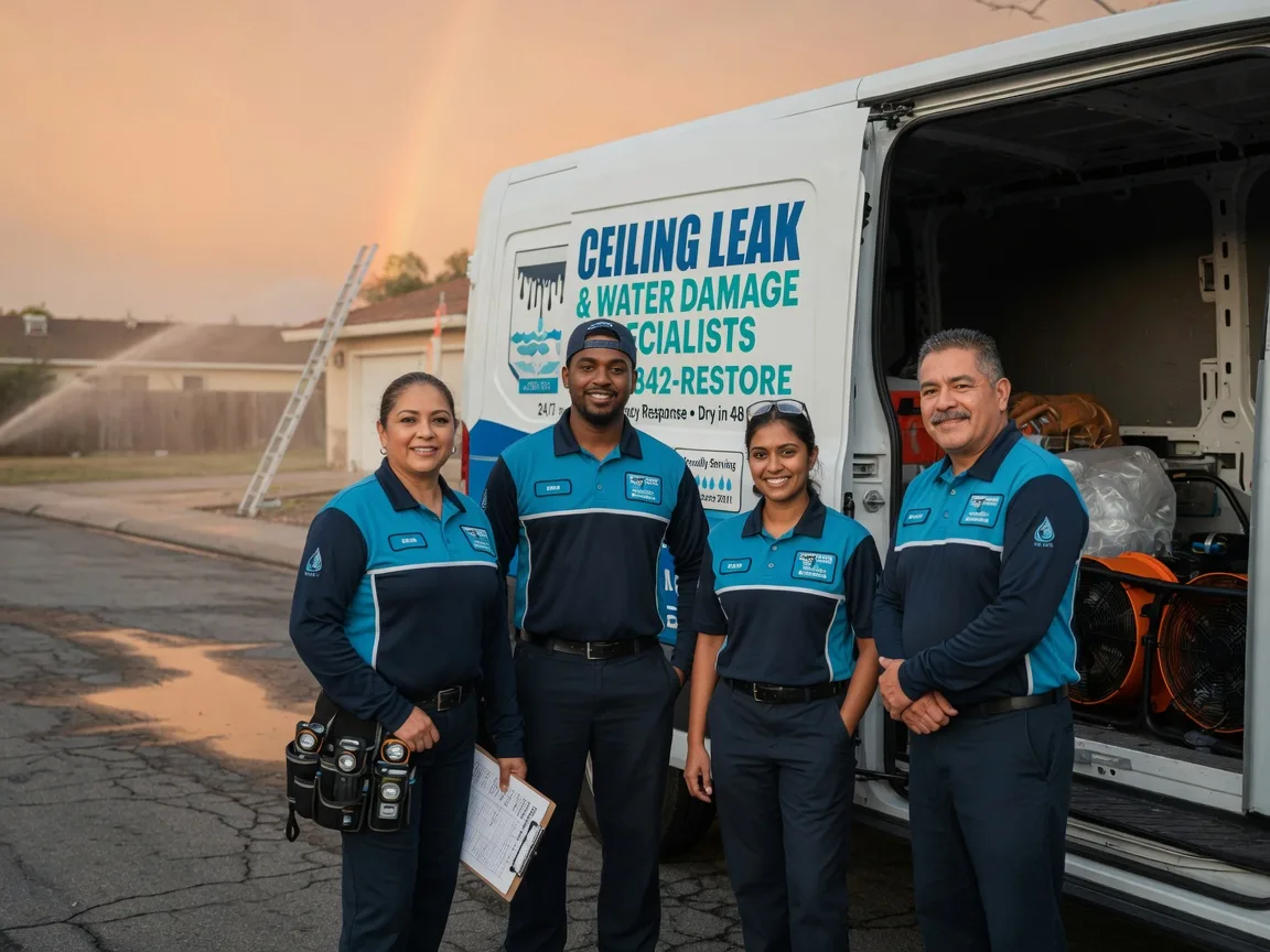 Ceiling Leak Cleanup company in Goreville, IL
