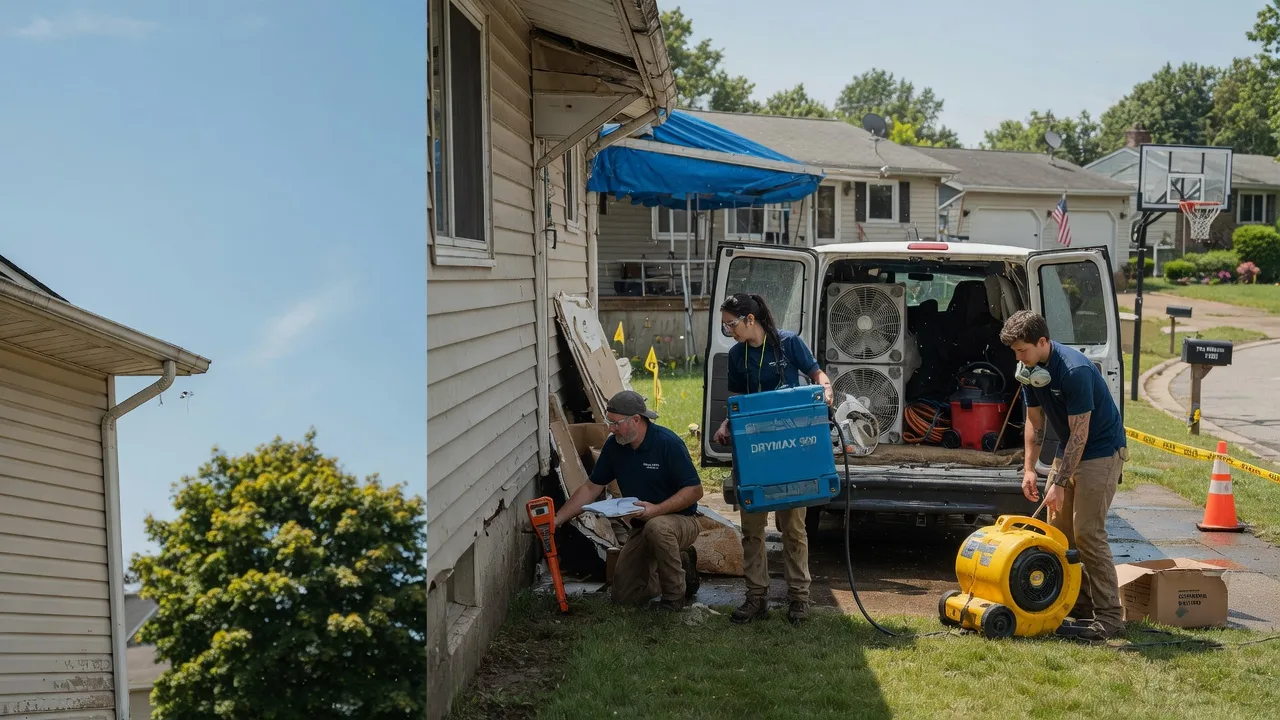 Ceiling Leak Cleanup in Goreville, IL near me